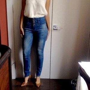 Women's High-Waisted Jeans Sz 8